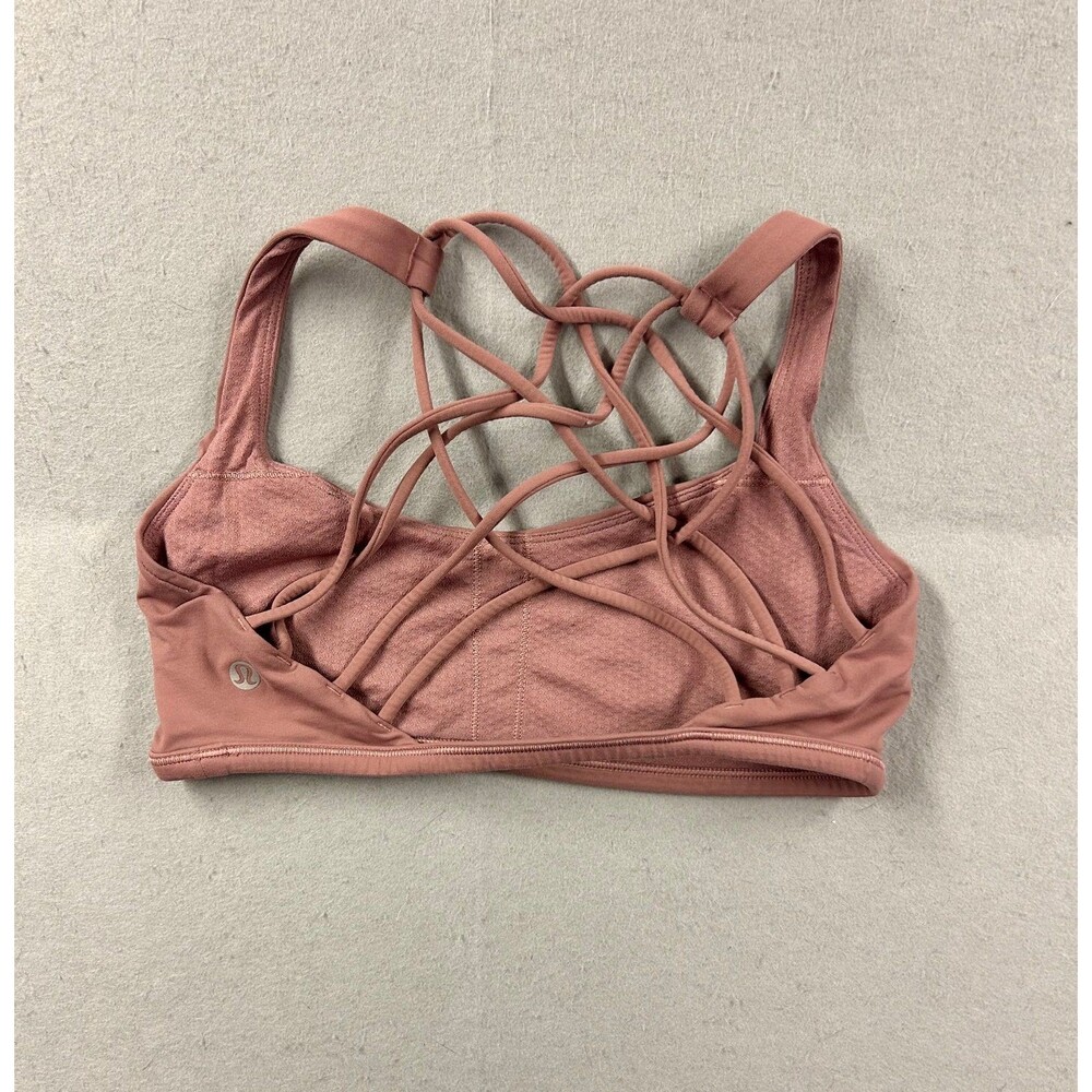 Lululemon Free to Be Bra Rose Pink Size 6